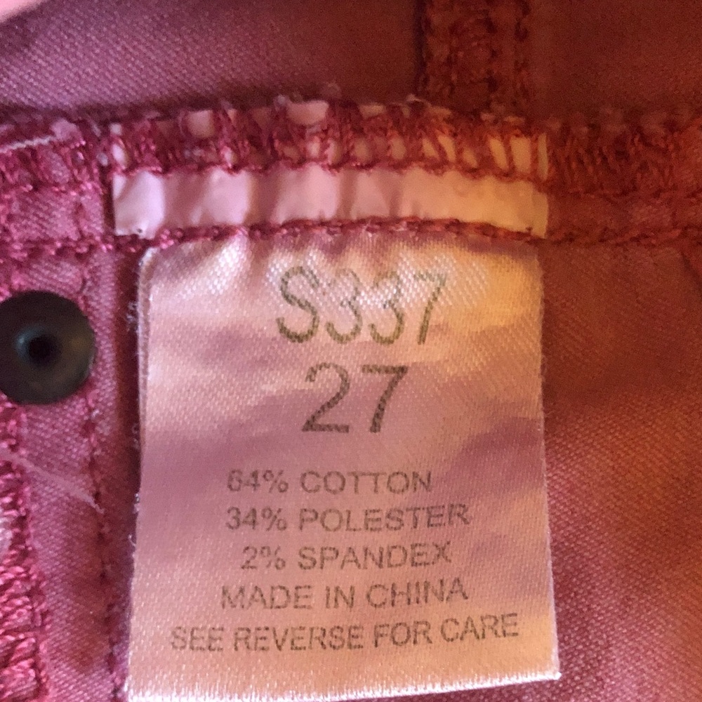 Scarlett Women's Rose Skinny Jeans - Picture 3 of 4